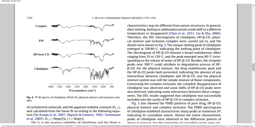 CILNIDIPINE FT IR